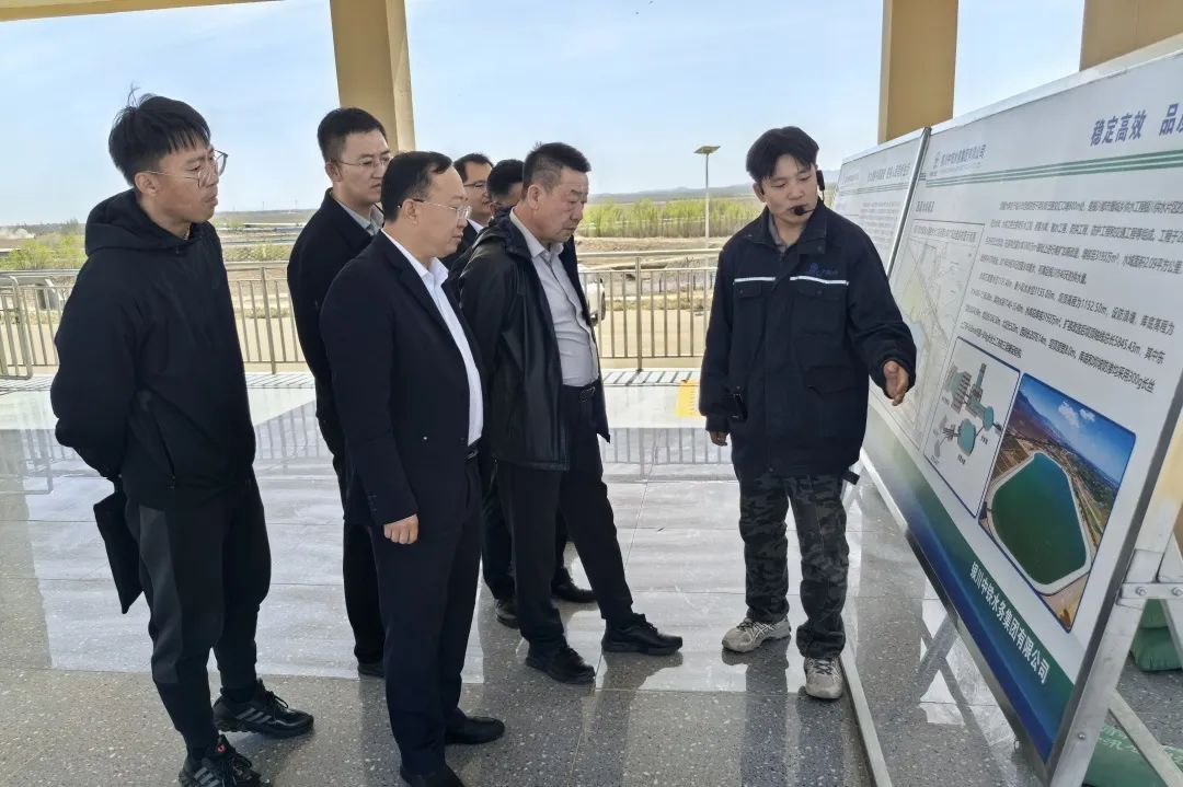 銀川市委常委、常務副市長黨成一行調研西夏水庫、銀川水廠